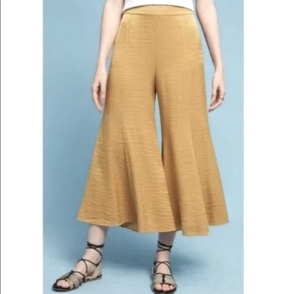 Anthropologie Pants - PETITE! Elevenses Anthropologie gaucho pants 4P